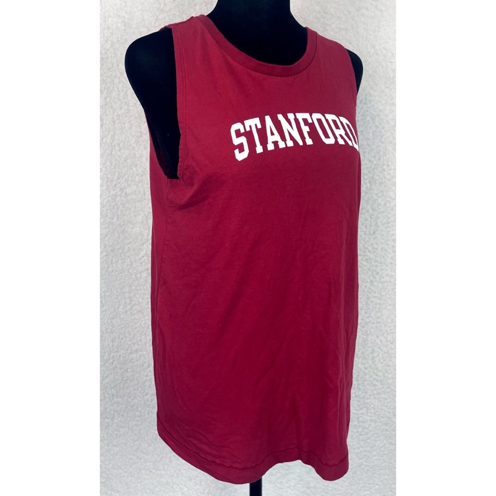 CHAMPION • Red/White Stanford University Tank Top, M - Picture 3 of 10